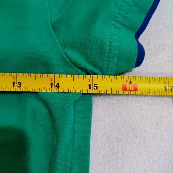 U.S. Polo Assn. Kids Teal and Blue Short Sleeve Tee - Picture 7 of 8